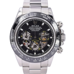 116520 Black skeleton dial and ceramic bezel - Limited Edition