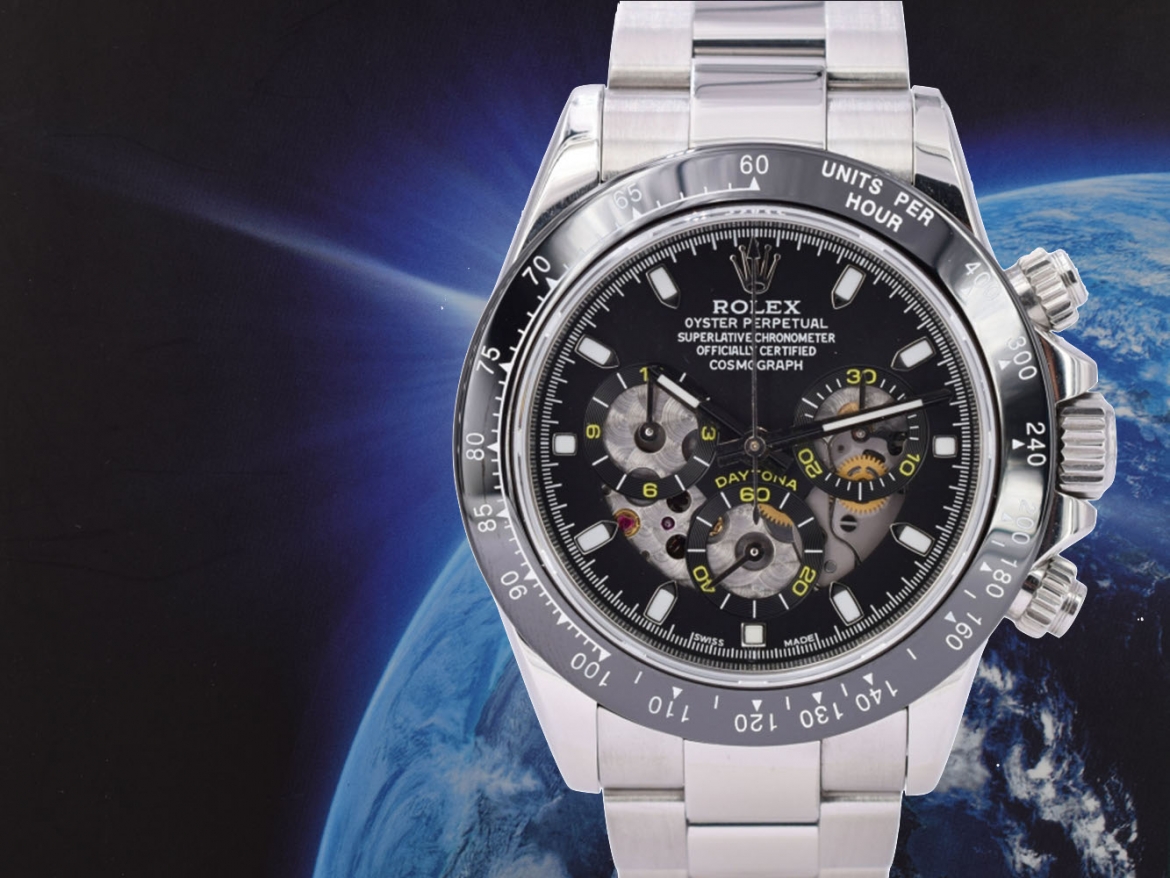 116520 Black skeleton dial and ceramic bezel - Limited Edition