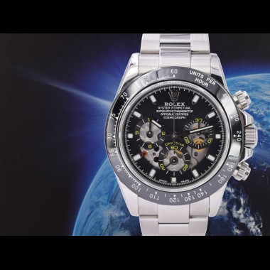 116520 Black skeleton dial and ceramic bezel - Limited Edition