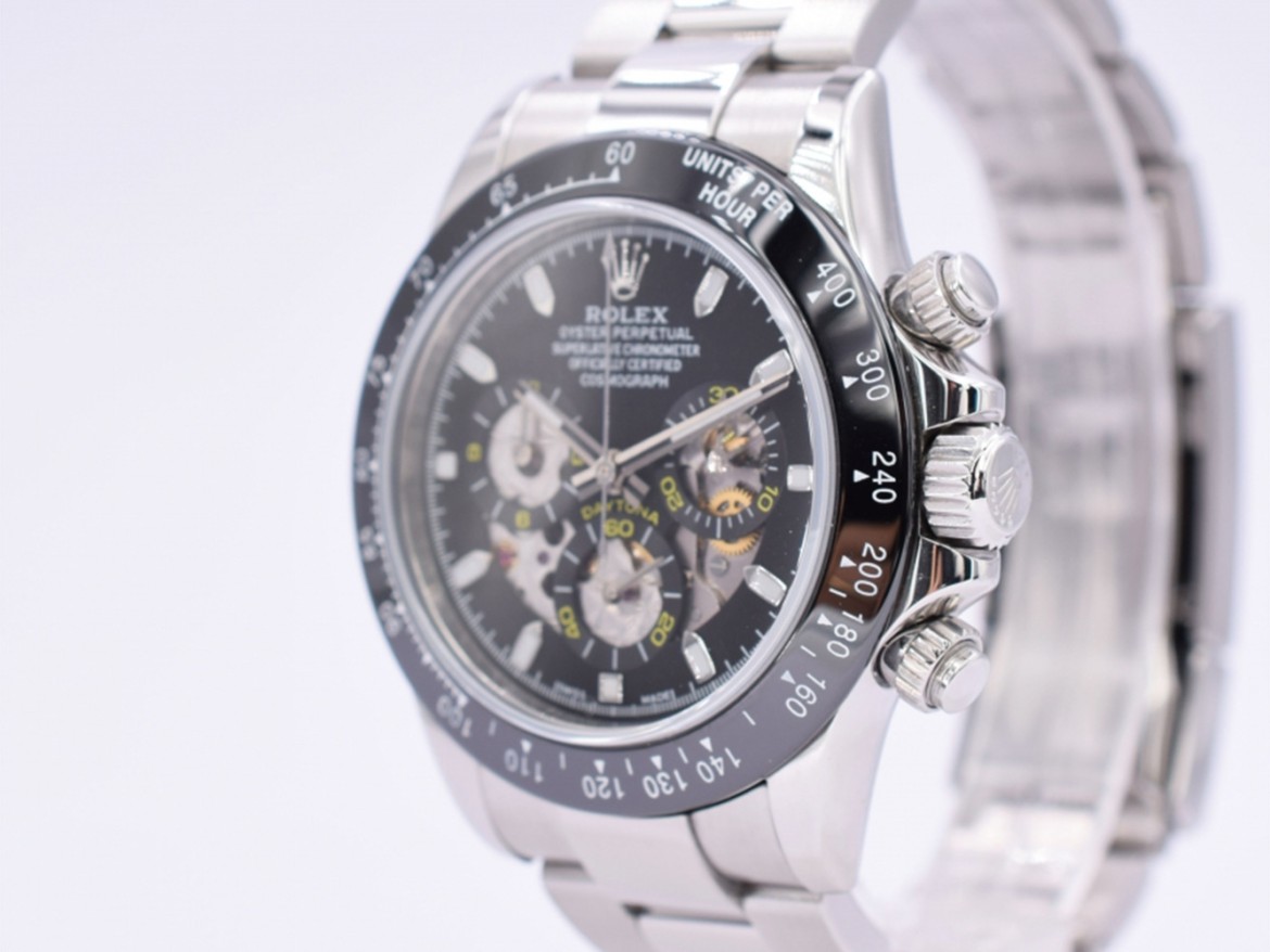 116520 Black skeleton dial and ceramic bezel - Limited Edition