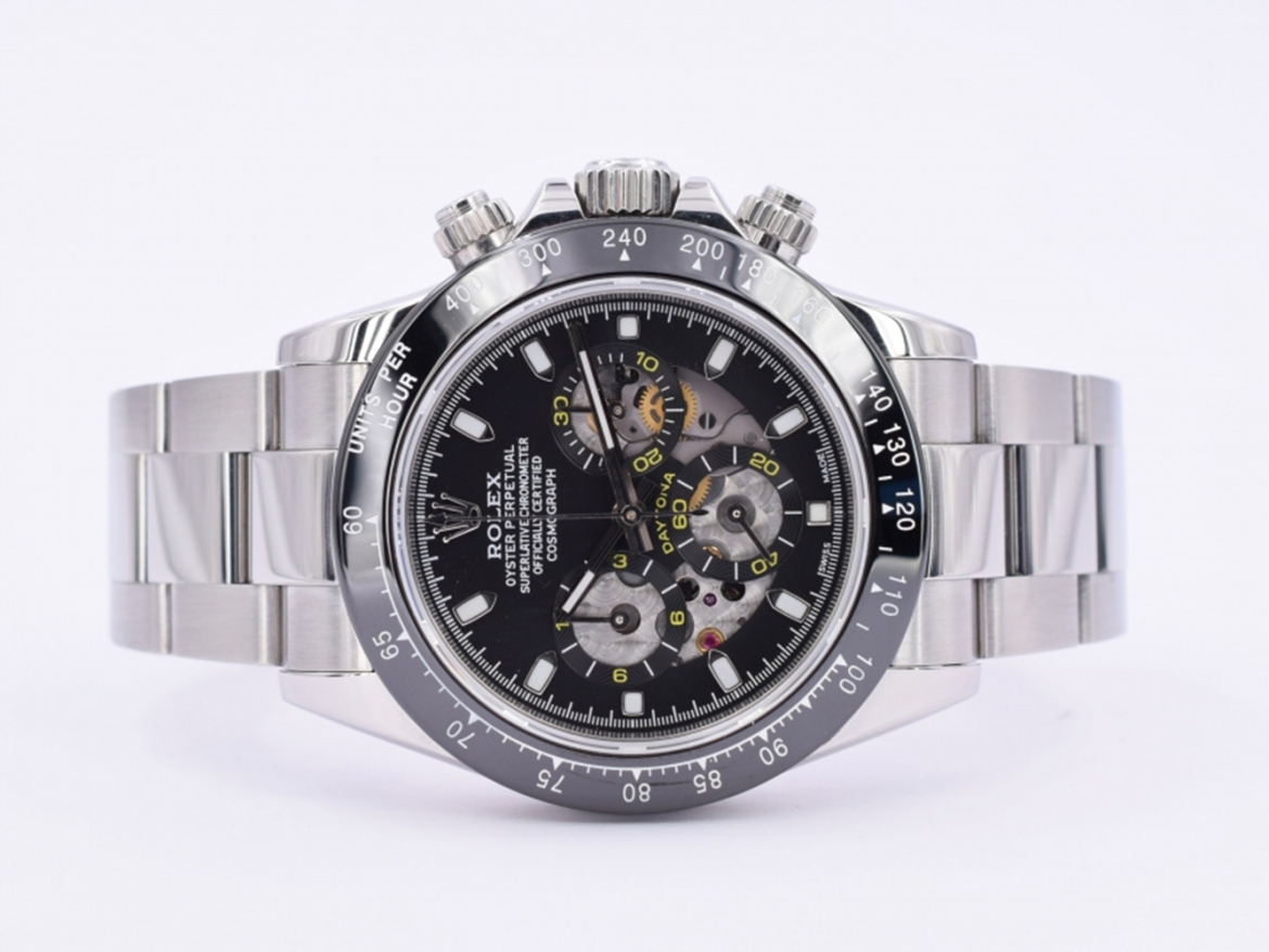 116520 Black skeleton dial and ceramic bezel - Limited Edition