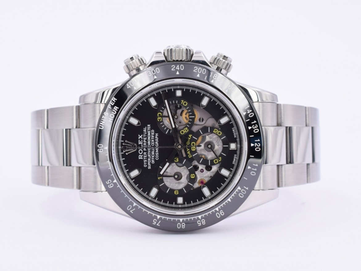 116520 Black skeleton dial and ceramic bezel - Limited Edition