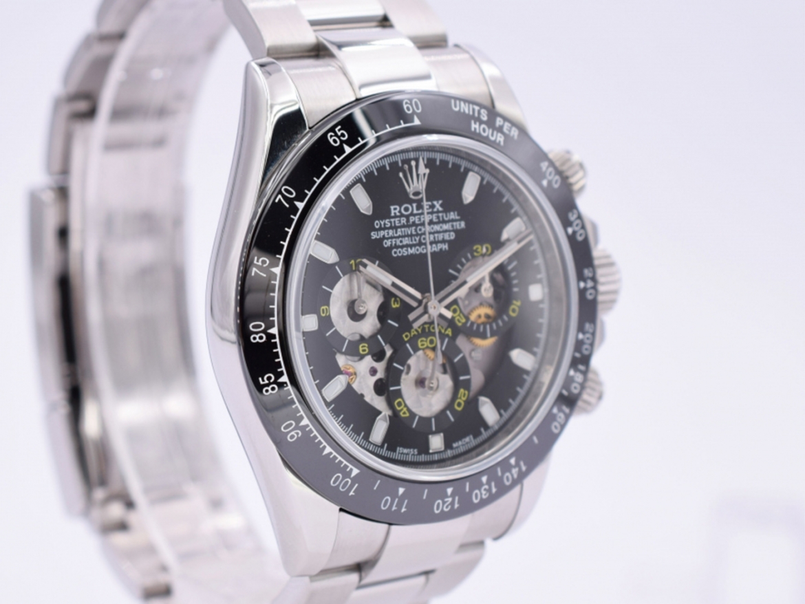 116520 Black skeleton dial and ceramic bezel - Limited Edition