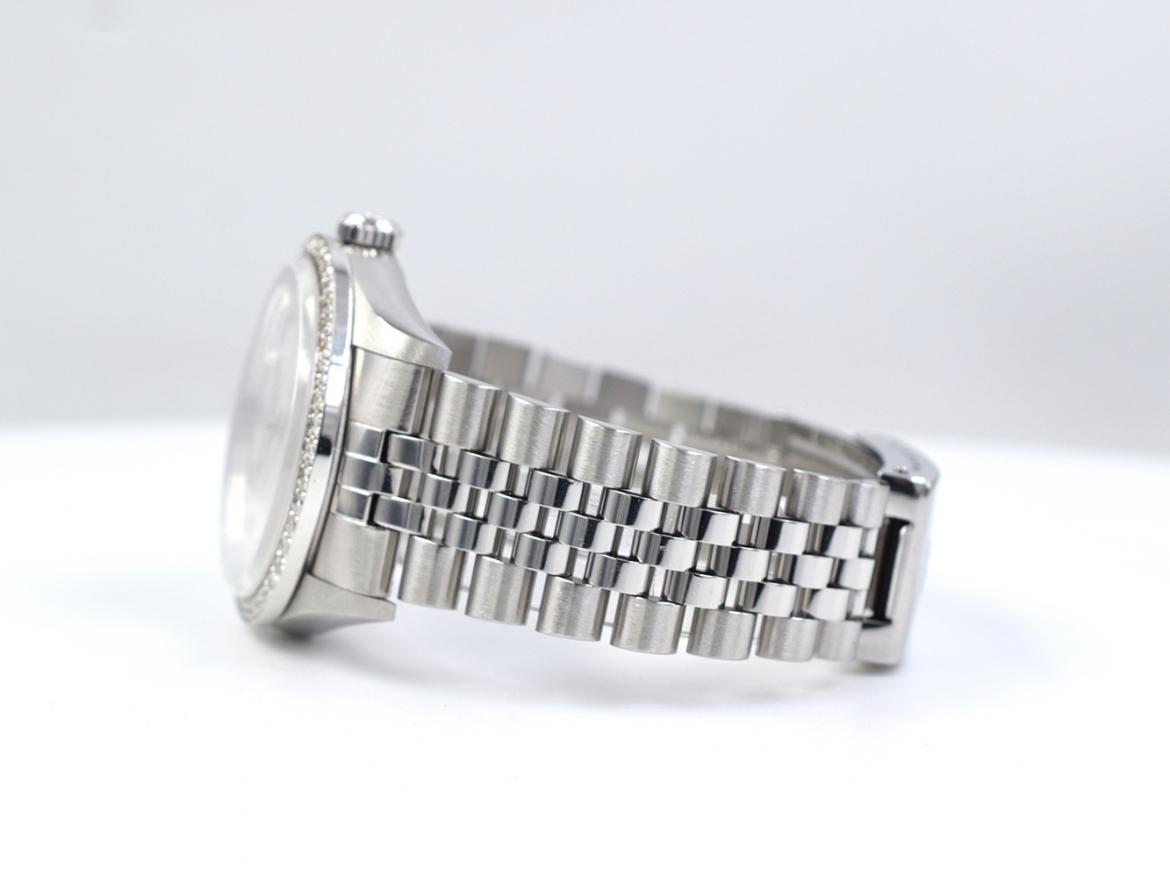 16234 Silver Diamonds Dial & After Diamonds Bezel - Full Set 36mm