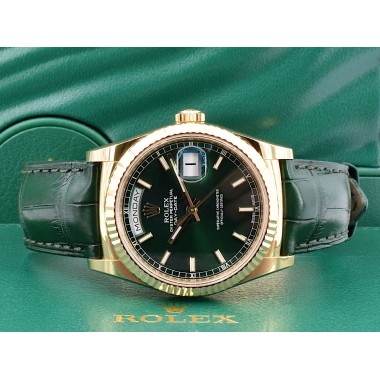 36mm  Green Dial Full set - new