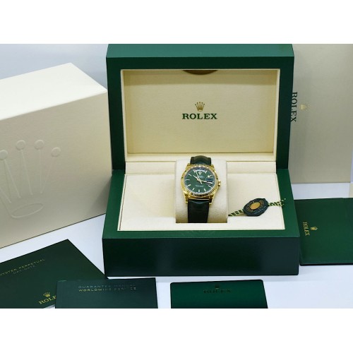 36mm  Green Dial Full set - new