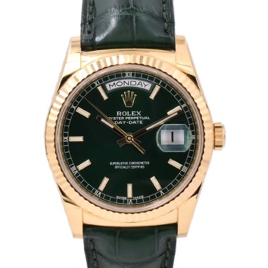 36mm  Green Dial Full set - new
