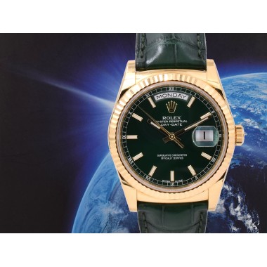 36mm  Green Dial Full set - new