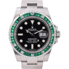 116610LN Emeralds Bezel
