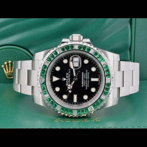 116610LN Emeralds Bezel
