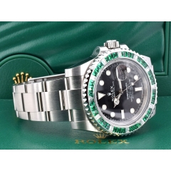 116610LN Emeralds Bezel
