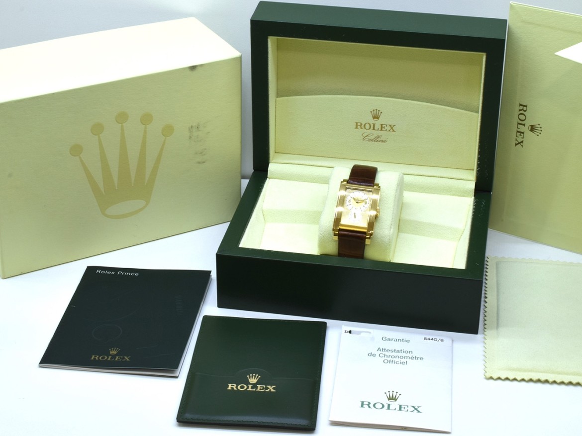 Prince Ref 5440/8 Yellow Gold Full Set