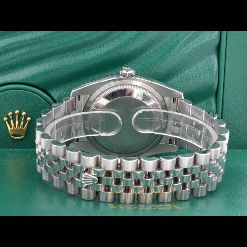 116234 Silver Dial With Big Diamonds - Full Set 36mm