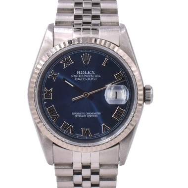 16234 Blue Roman Dial - Full Set 36mm