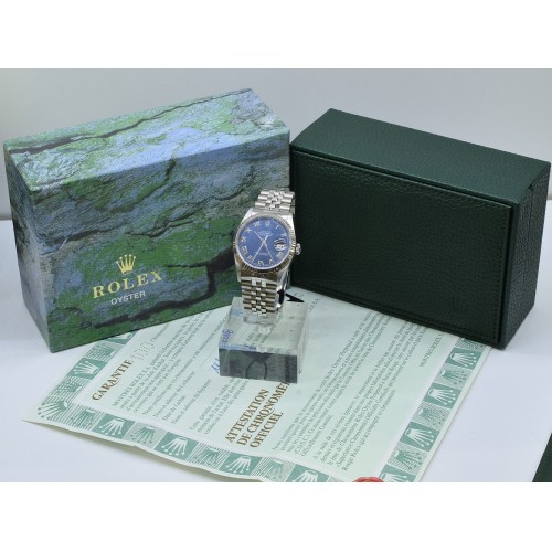 16234 Blue Roman Dial - Full Set 36mm