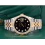 16233 Black Dial With Big Diamonds & After Diamonds Bezel - Full Set 36mm