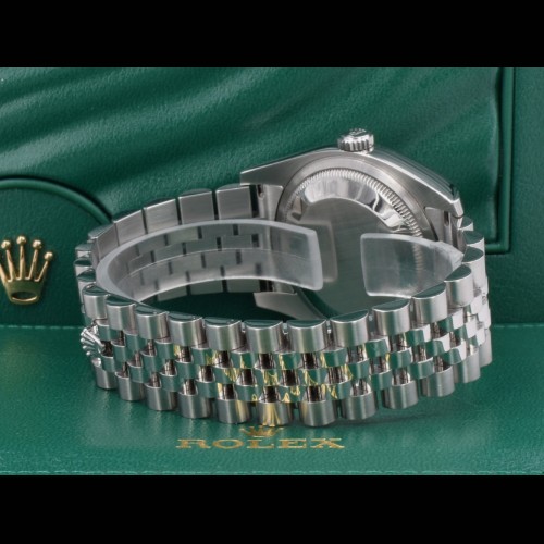 116234 White Jubilee Dial With Big Diamonds - Full Set 36mm