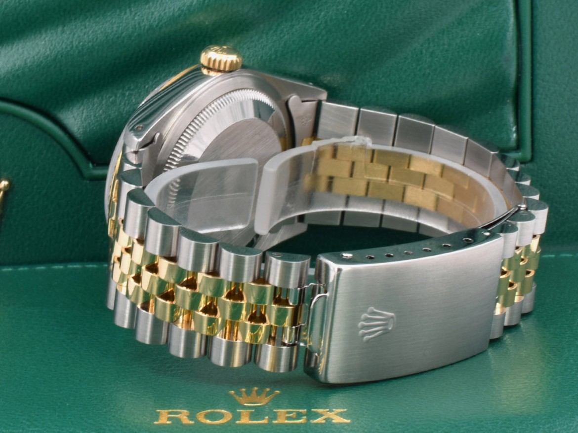 16233 Blue Dial With Diamonds - Full Set
