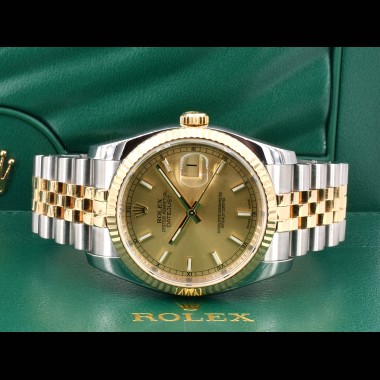 116233 Gold Index Dial - Full set 36mm