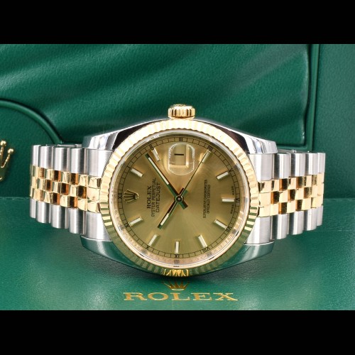 116233 Gold Index Dial - Full set 36mm