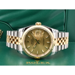 116233 Gold Index Dial - Full set 36mm