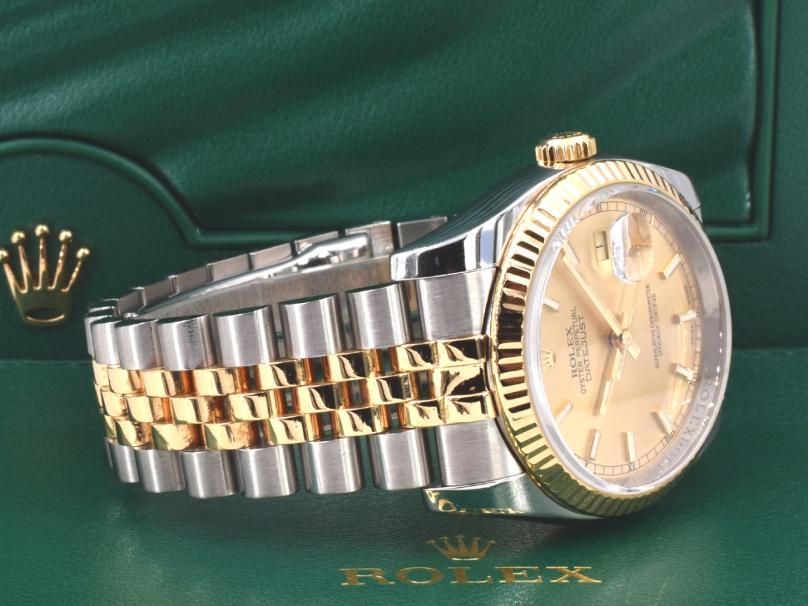 116233 Gold Index Dial - Full set 36mm