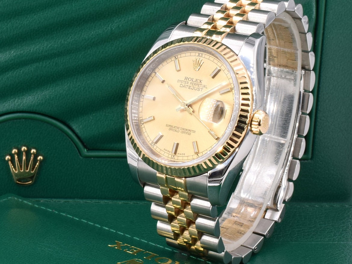 116233 Gold Index Dial - Full set 36mm