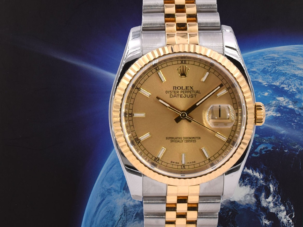 116233 Gold Index Dial - Full set 36mm