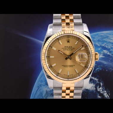 116233 Gold Index Dial - Full set 36mm