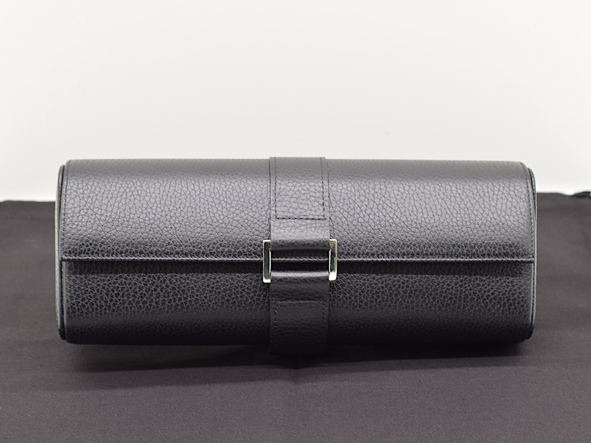 Porta Orologi in pelle interno in alcantara  made in Italy