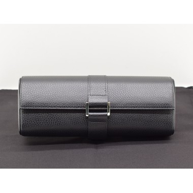 Porta Orologi in pelle interno in alcantara  made in Italy