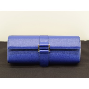 Porta Orologi in pelle interno in alcantara  made in Italy