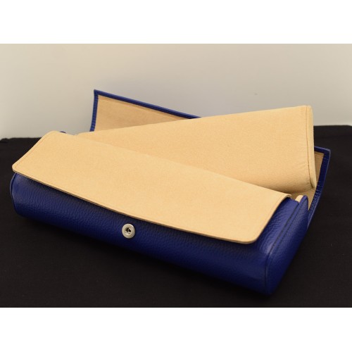 Porta Orologi in pelle interno in alcantara  made in Italy