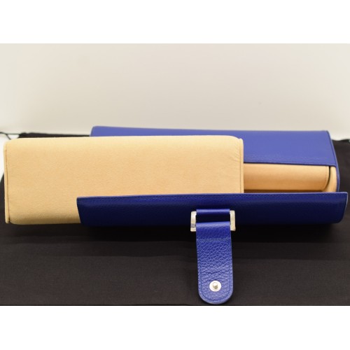 Porta Orologi in pelle interno in alcantara  made in Italy