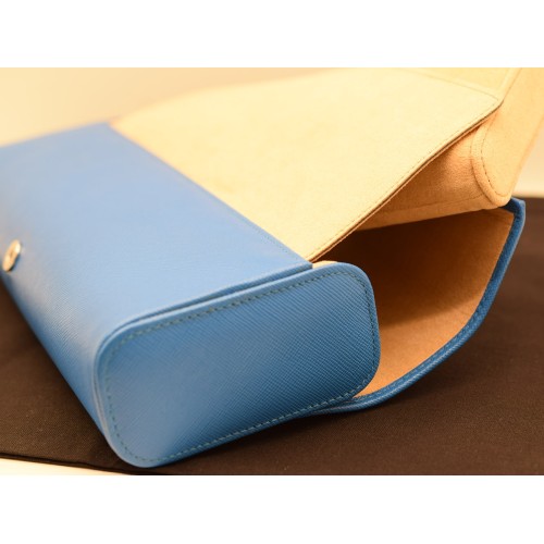 Porta Orologi in pelle interno in alcantara  made in Italy
