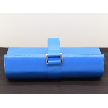 Porta Orologi in pelle interno in alcantara  made in Italy
