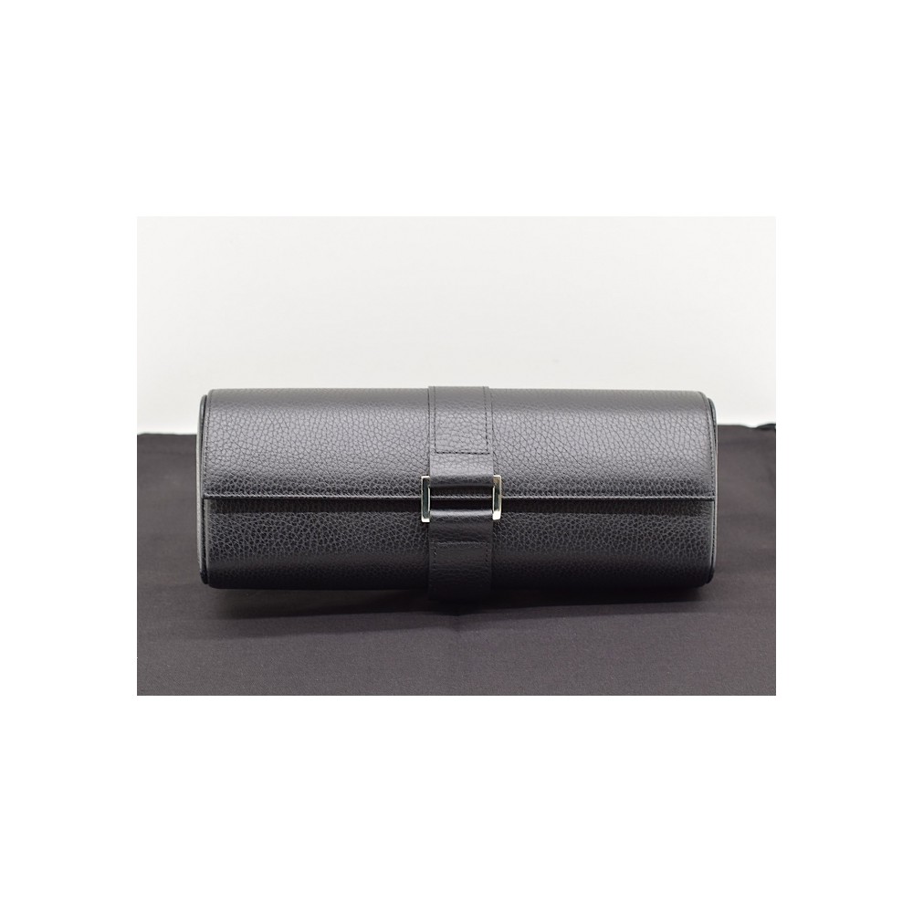 Porta Orologi in pelle interno in alcantara  made in Italy