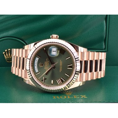 40mm Everose Olive Green  NEW