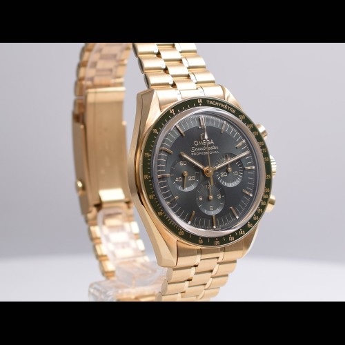 Professional Moonwatch Co-Axial Master Chronometer Moonshine Yellow Gold NEW