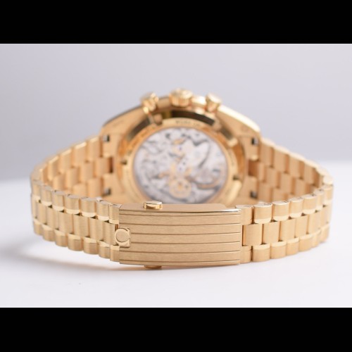 Professional Moonwatch Co-Axial Master Chronometer Moonshine Yellow Gold NEW