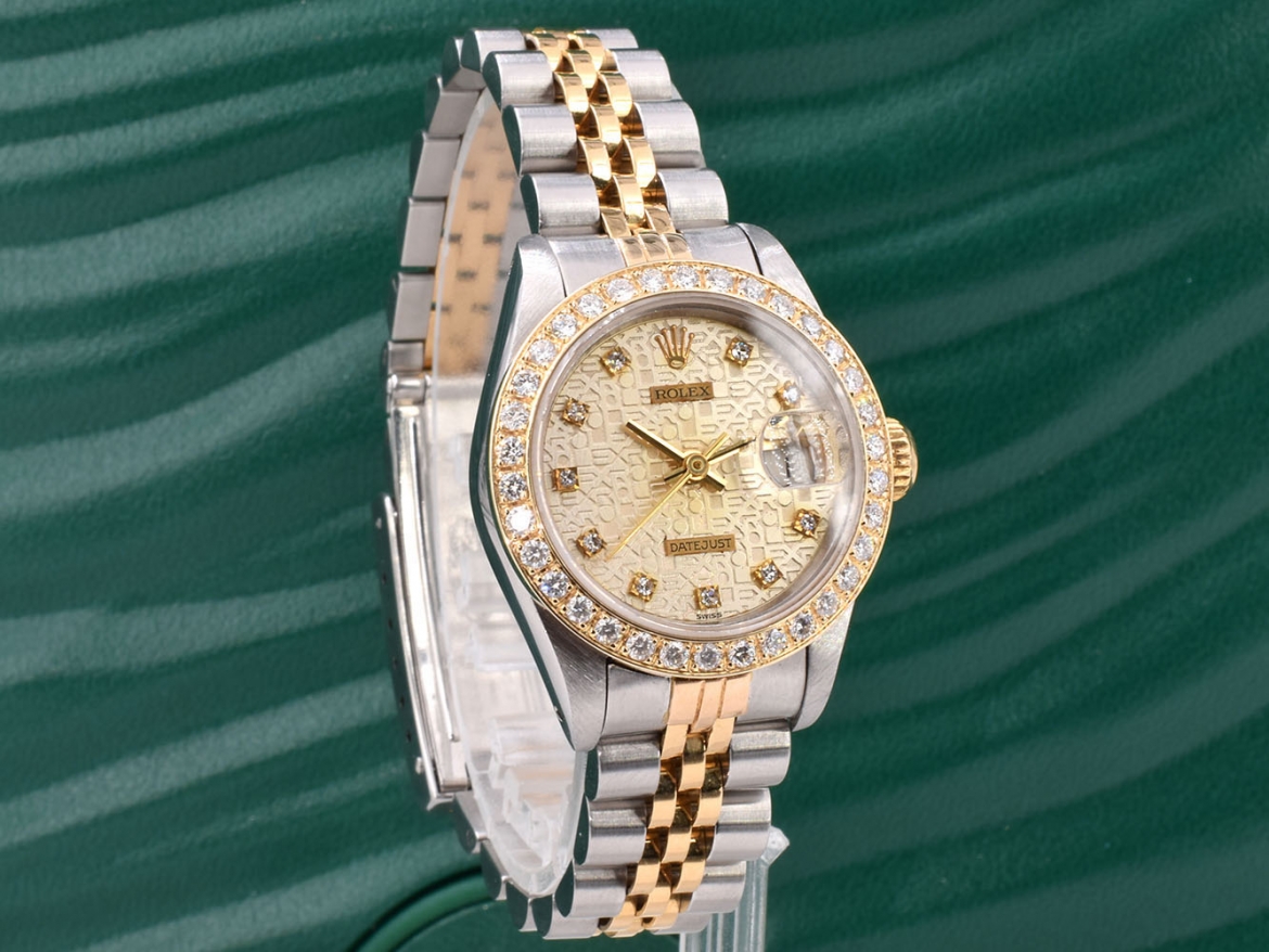 69173 Jubilee Diamonds Dial & After Diamonds Bezel - Full Set 26mm