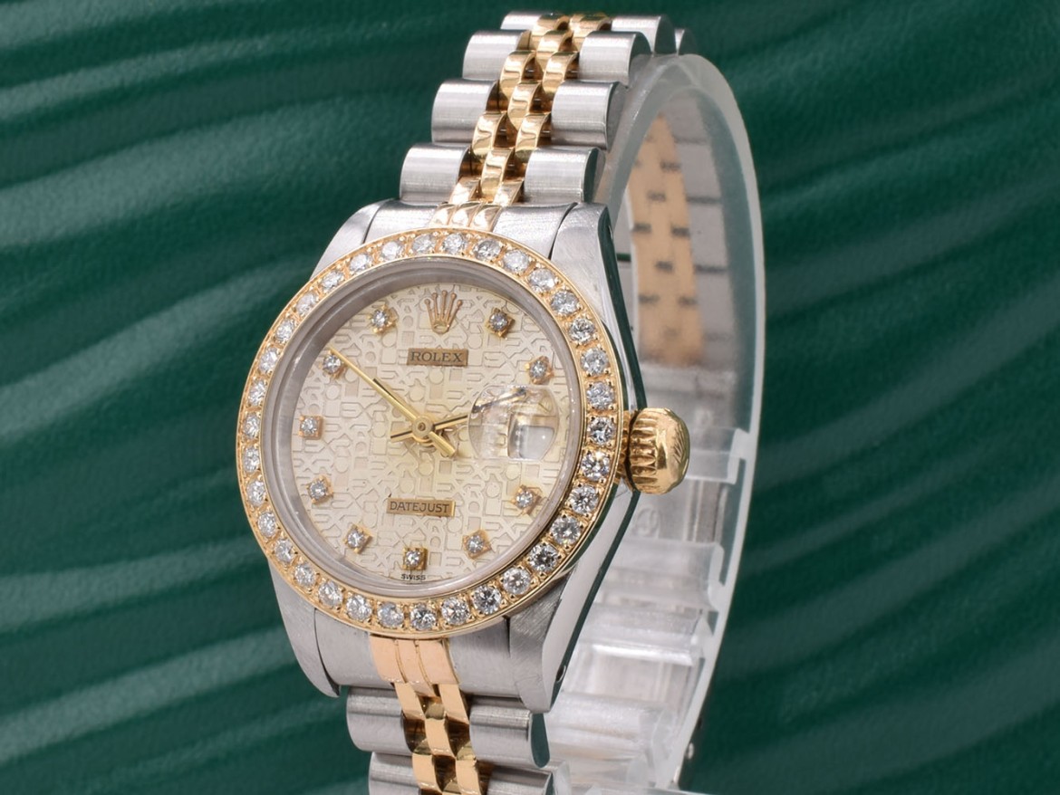 69173 Jubilee Diamonds Dial & After Diamonds Bezel - Full Set 26mm