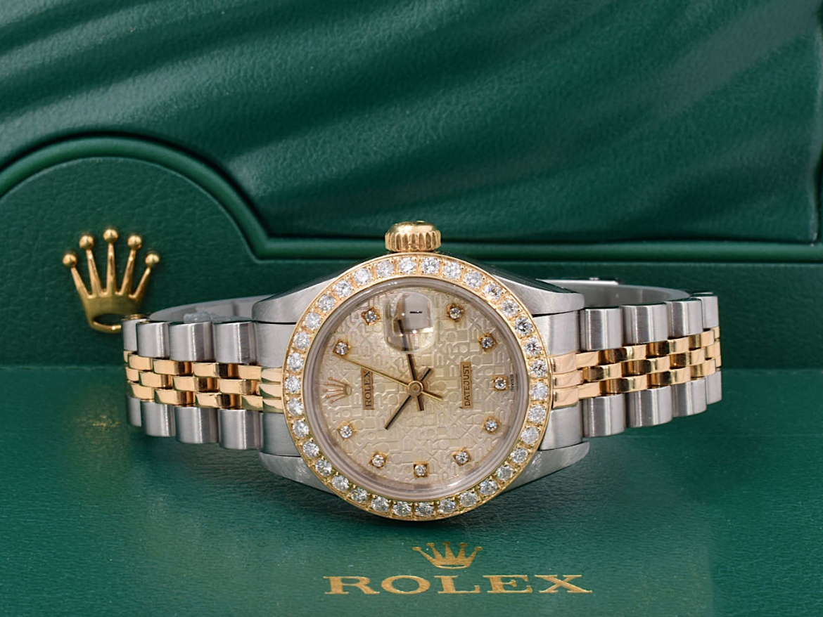 69173 Jubilee Diamonds Dial & After Diamonds Bezel - Full Set 26mm