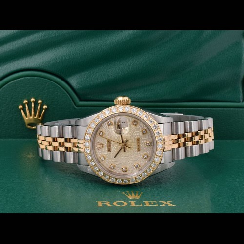 69173 Jubilee Diamonds Dial & After Diamonds Bezel - Full Set 26mm