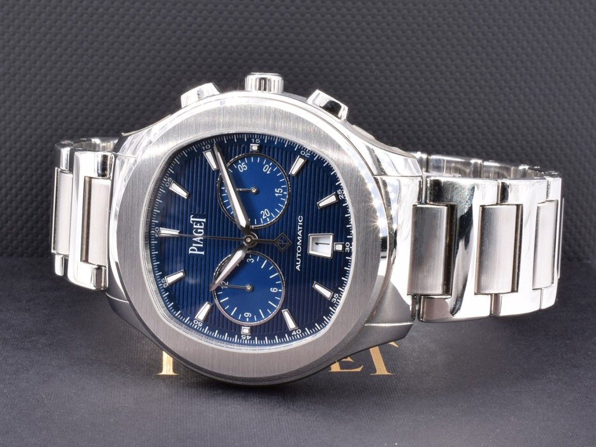 Polo S Chronograph Blue NEW G0A41006