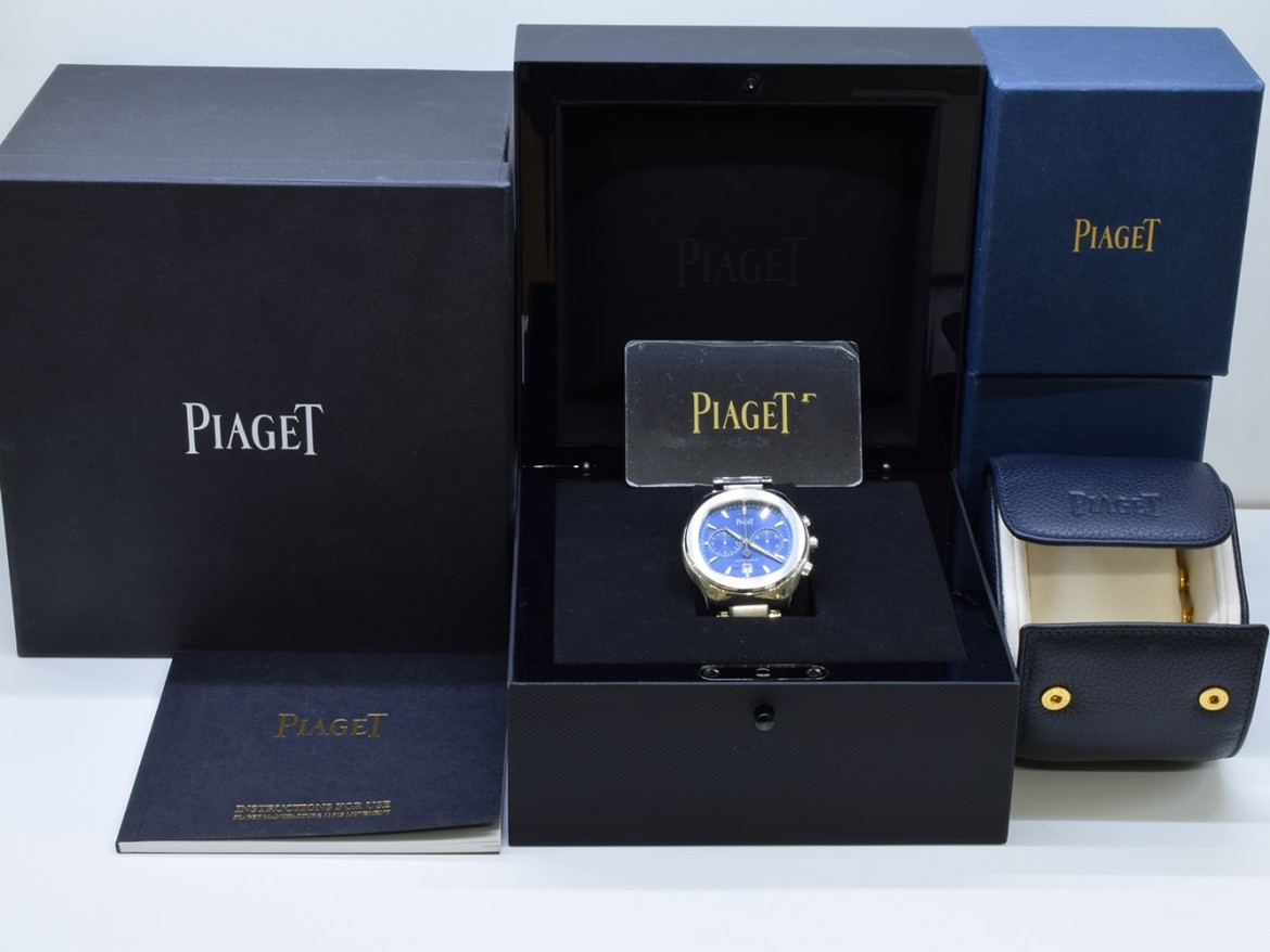 Polo S Chronograph Blue NEW G0A41006