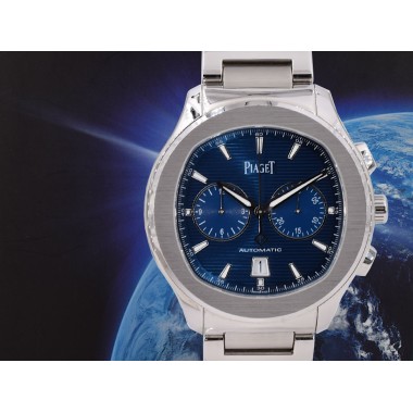 Polo S Chronograph Blue NEW G0A41006