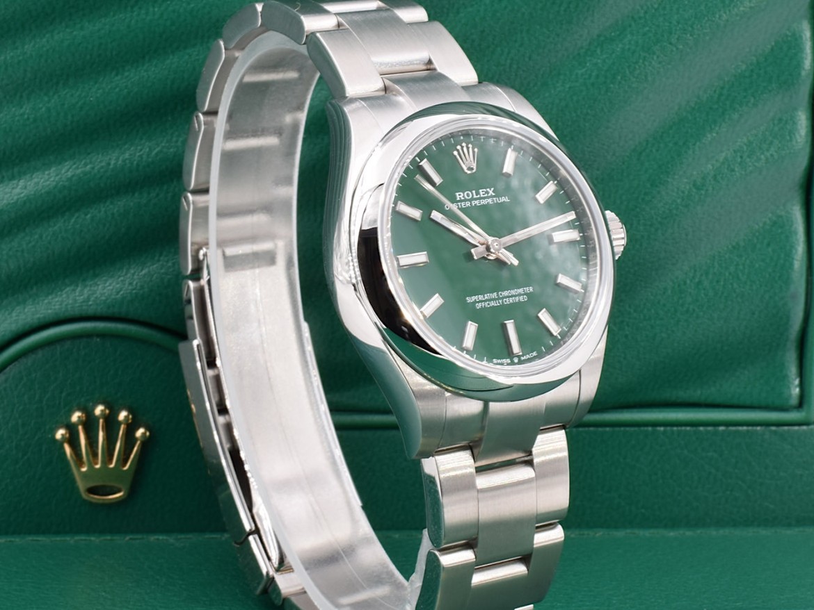 31mm ref. 277200 Green Dial New