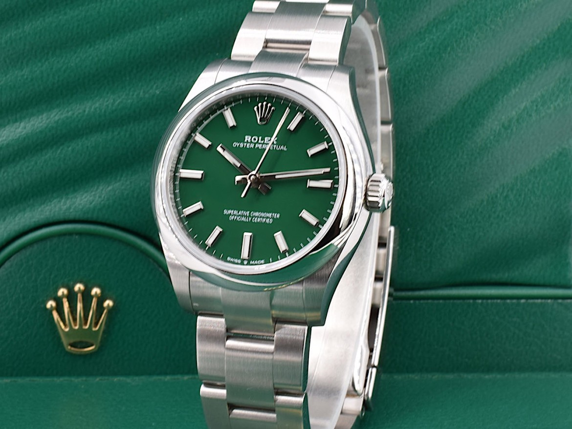 31mm ref. 277200 Green Dial New