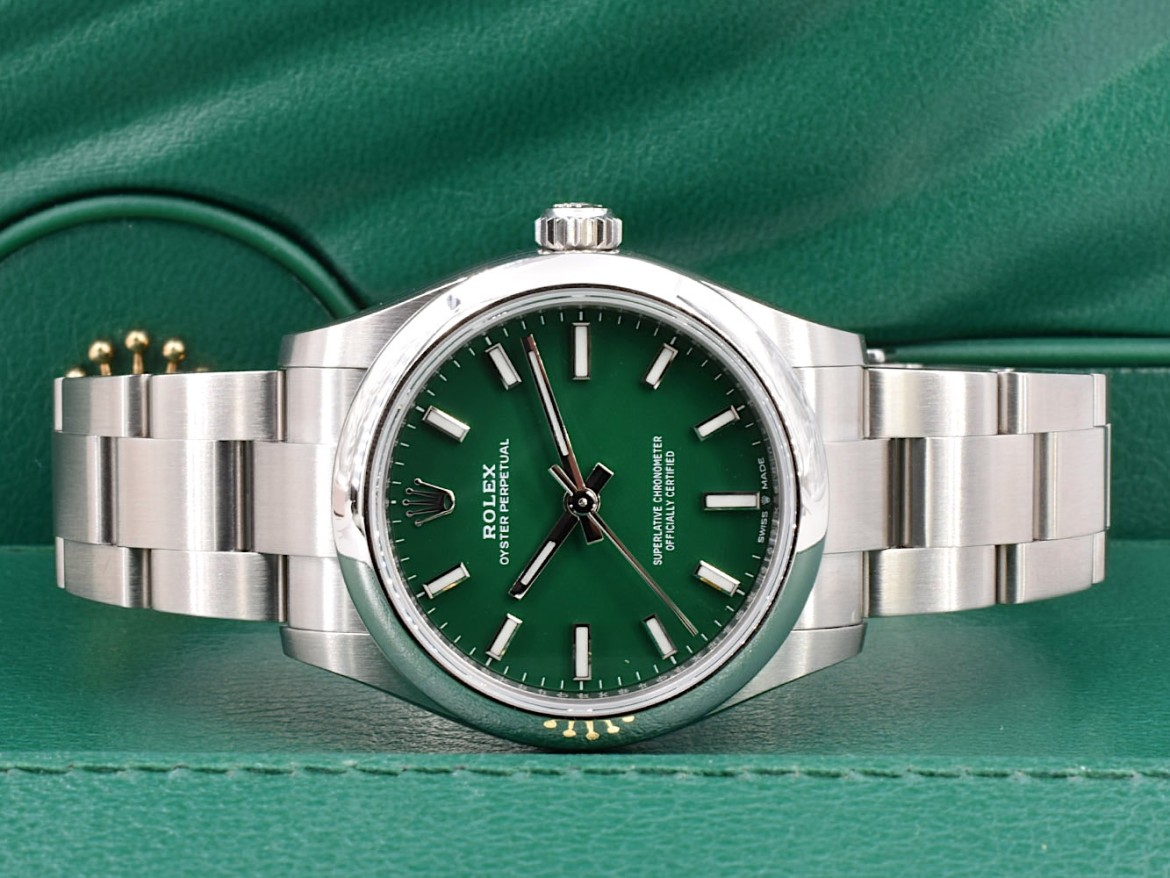 31mm ref. 277200 Green Dial New